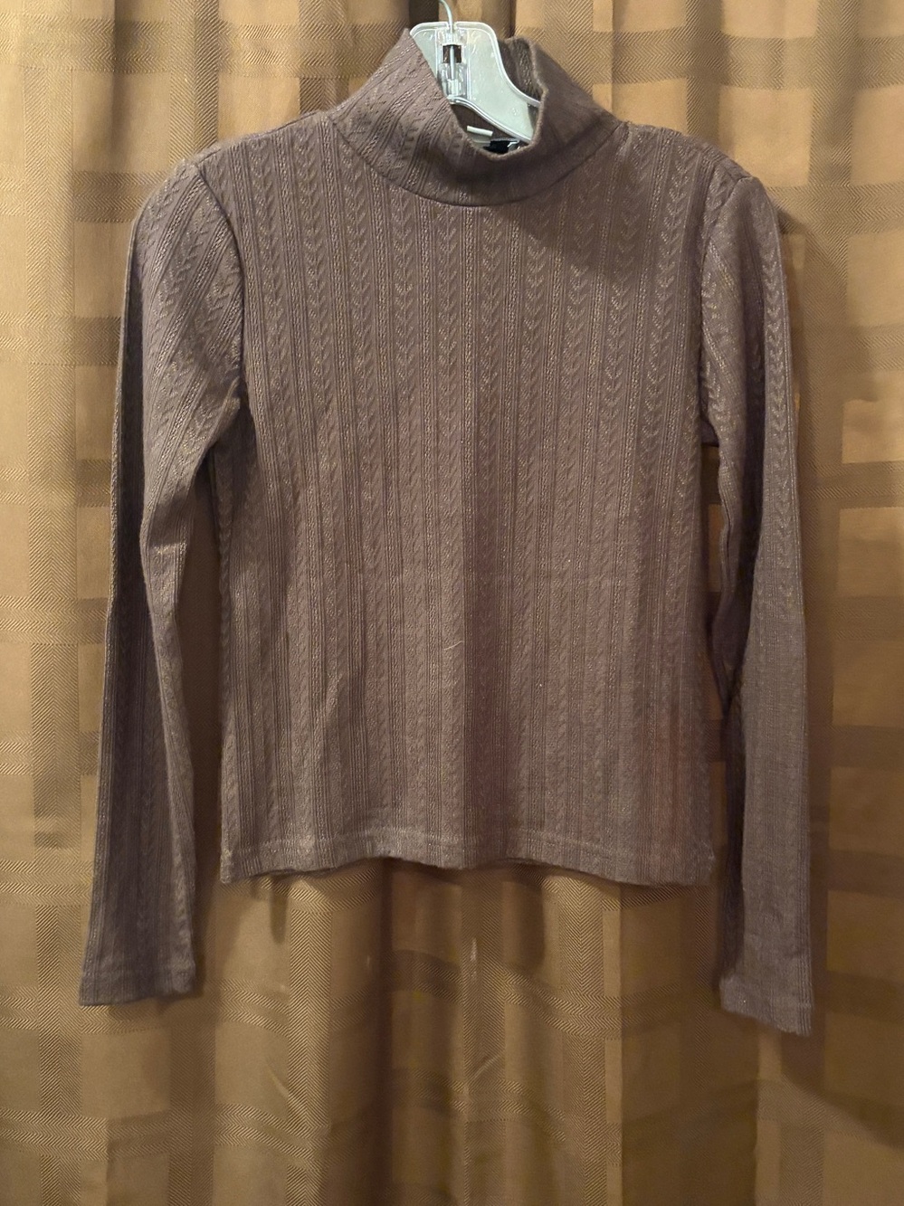 JASON WU turtleneck brown sweater size XS